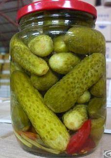 Canned Cucumber Gherkins