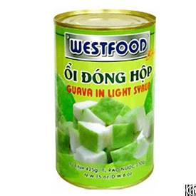 canned guava syrup viet nam