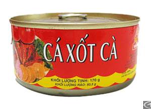 canned mackerel tomato sauce