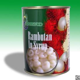 Canned Rambutant In Light / Heavy Syrup From Viet Nam