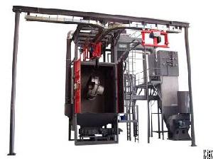 Overhead Conveyor Shot Blasting Machine