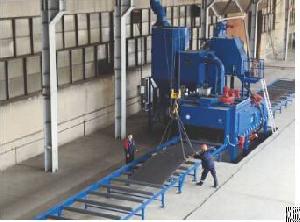 conveyor shot blasting machine