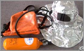 fireman protective clothing breathing apparatus chemical fire extinguish