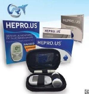 hepro glucose meter mm1000 kit