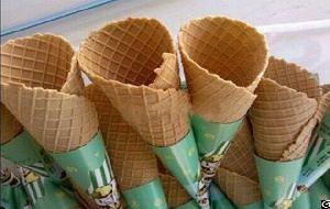 High Efficiency Ice Cream Cone Rolling Machine For Sale