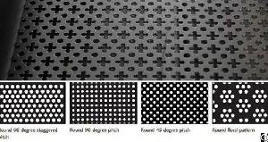 Copper Perforated Sheet Screen
