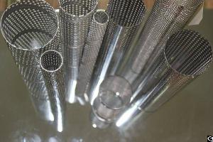 Perforated Steel Round Tube For Filters