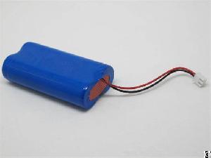 7.4v 2600mah Rechargeable Cylindrical Lithium-ion 18650 Battery Pack For Portable Handheld Devices