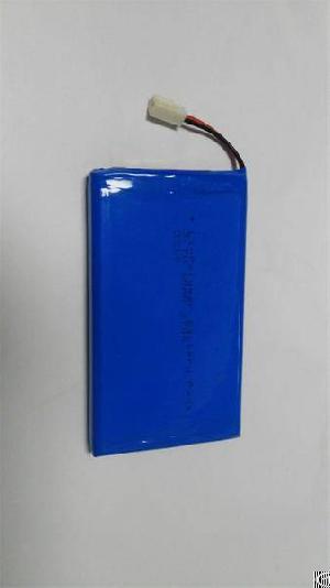 Perma Battery Pack Li-polymer 3.7v 10ah Customized With Pcb And Connector For Standby Electronics