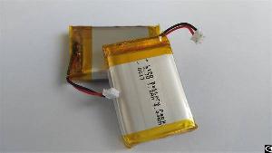 Perma Battery Pack Made Of Rechargeable Li-polymer Battery 3.7v 1200mah With Protection Pcm And Plug