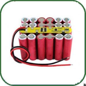 Rechargeable Li-ion 18650 Battery Pack Customized With Top Grade Cells And Reliable Pcm