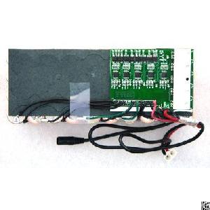 Rechargeable Li-ion 18650 Battery Pack With Management Pcm And 2 Connectors