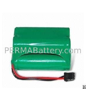 skanner battery pack nimh aa 4 8v 2200mah connector