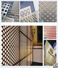 Galvanized Aluminum Perforated Metal, Hole Metal