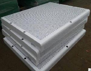 perforated hole plate equipment heater cover