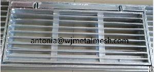 Steel Drain Grating Panel, Water Trench Steel Grate Cover