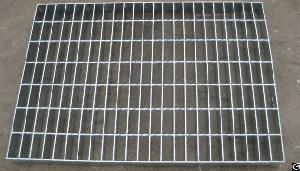Open Grid Steel Grating Fabricated Grate For Platform Walkway