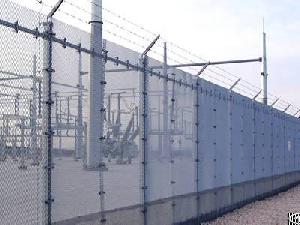 Expanded Metal Security Fence