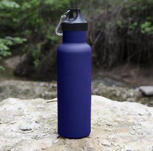 zc hh q stainless steel water bottle 20 oz vacuum insulated interchangeable sports handle lid c