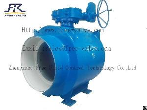 Fully Welded Ball Valve With Worm Gear