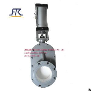 Pneumatic Ceramic Double Disc Gate Valve