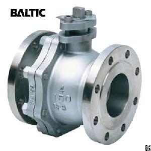 api 6d side entry floating ball valve cf8 4 class 150 rf