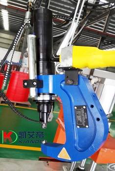 Riveter To Rivet Busbar Alluminum Profile, Riveting Station For Busbar Assembly