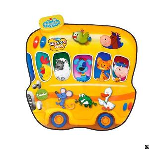 Animal Bus And Musician Playmat