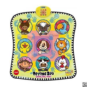 animals dancing challenge playmat