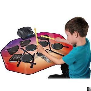 glowing drum kit playmat slw9887