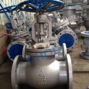 ansi wcb a216 150lb 300lb 600lb flanged globe valve