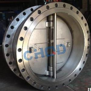Api594 Wafer Type Dual Plate Stainless Steel Cf8 Check Valves