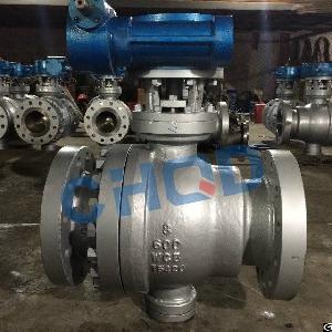 gearbox operated heavy duty trunnion mounted ball valve