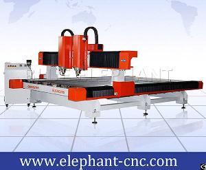 separate heads 2030 stone cutting machine cnc carving