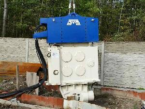 svr 25vm vibro hammer crane piling rig