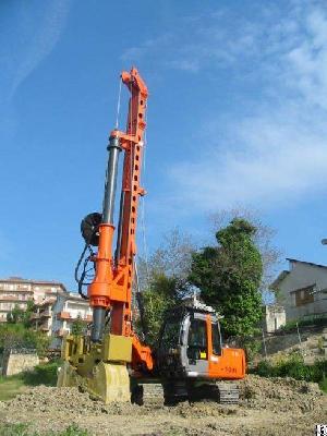 tescar cf6 dw piling drilling rig