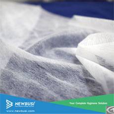 High Quality Hydrophilic Perforated Airthrough Nonwoven For Sanitary Napkin Topsheet