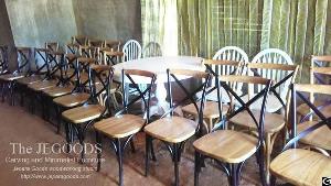 Cross Back Chair