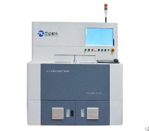 Double Stations Precision Fiber Laser Cutting Machine