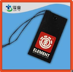 garment hangtags string fire