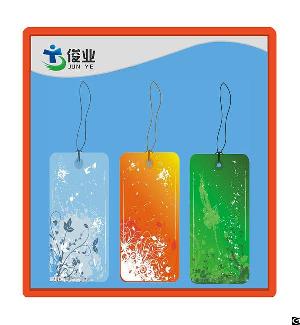 Color Hang Tag With String
