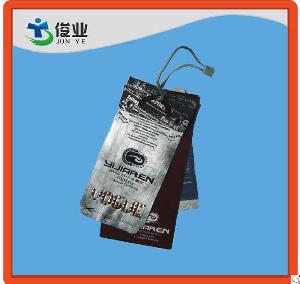 clothes garment paper printing logo swing hang tag