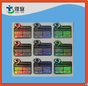 Electronics Adhesive Laser Labels For Digital Media Player