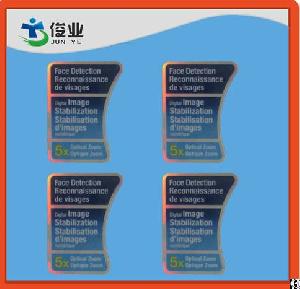 electronics laser adhesive stickers face detection