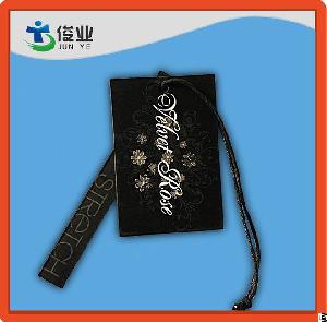 Fashionable Clothes With Rose Hangtag Shading And String