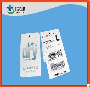 Hot-selling Customized Cheap Paper Garment Hang Tag