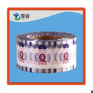 instruction paper adhesive sticker labels roll