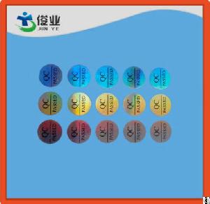 junye qc passed sticker