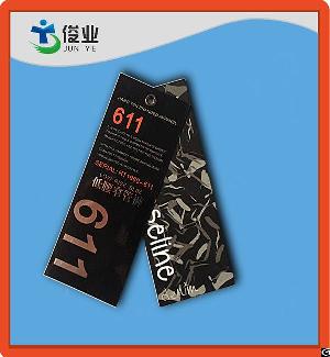 Low Rise Slim Branded Apparel Hang Tag