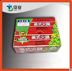 Paper Color Box For Food Packaging